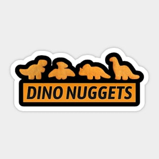 Dinosaur Nuggets Sticker